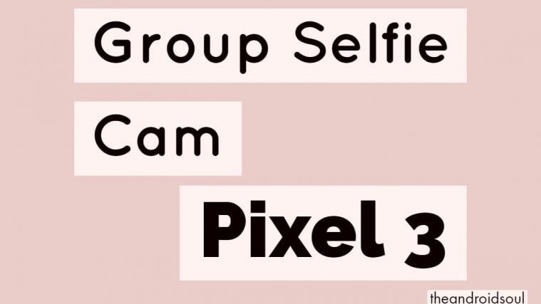 Group Selfie Cam feature