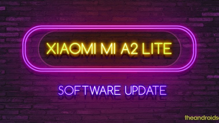 Mi A2 Lite software update