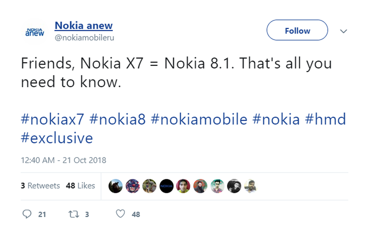 Nokia 8.1 launch date rumored to be November 28