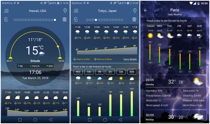 weather apps for desktops
