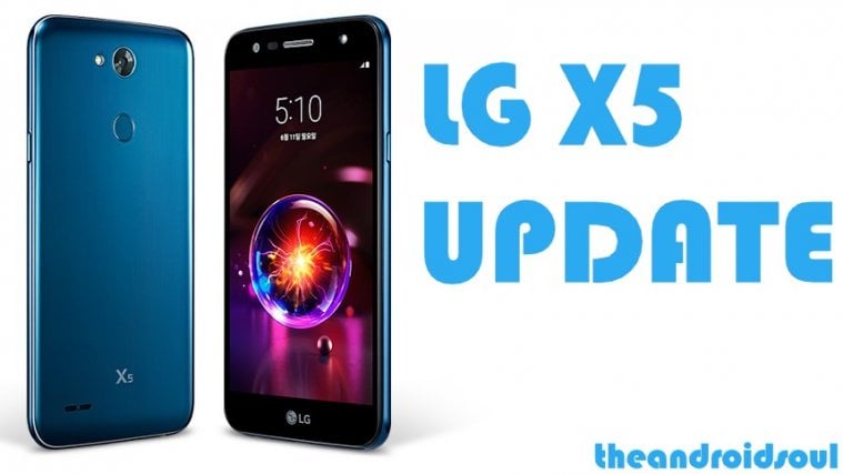 LG X5 update