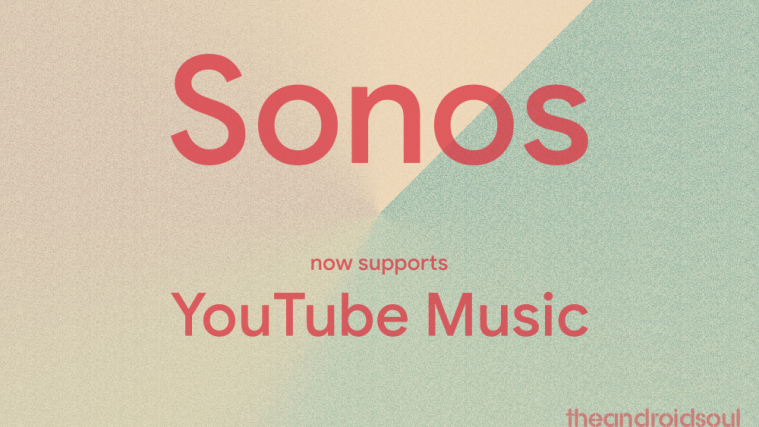 Sonos YouTube music support