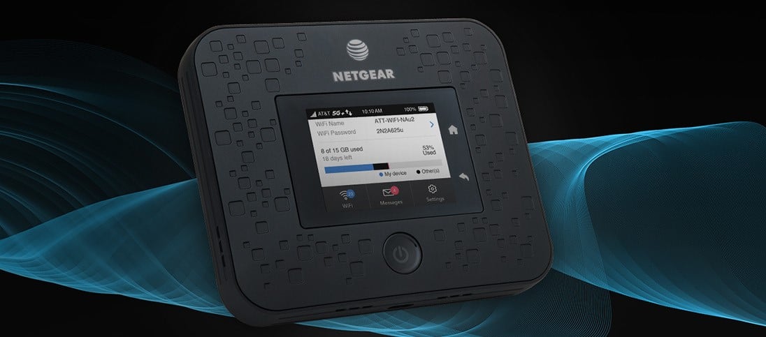 5G NetGear mobile hotspot