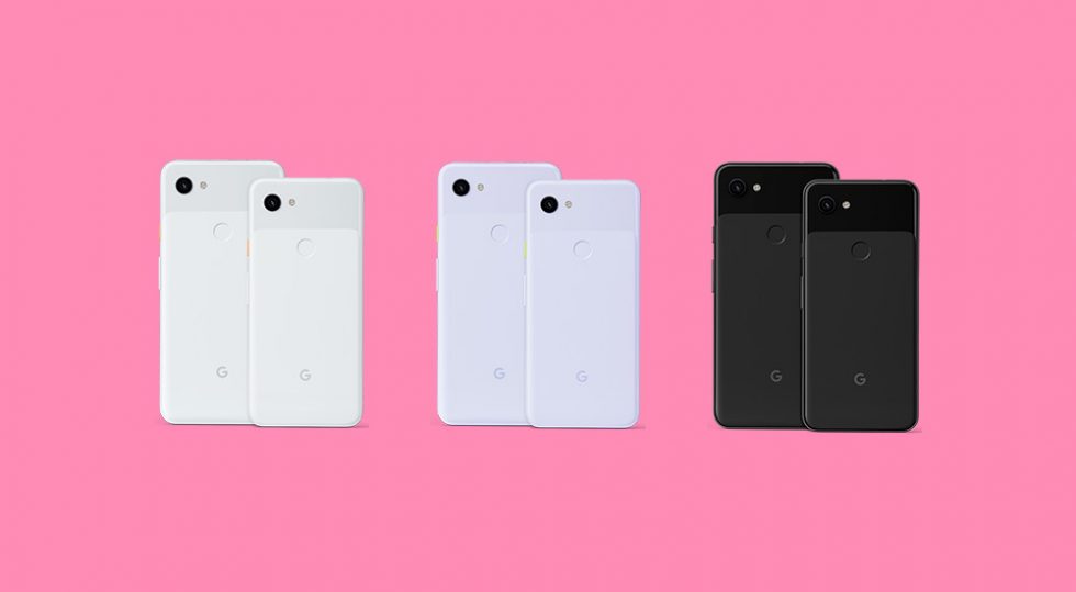 Leaked Google Pixel 3a and 3a XL colors