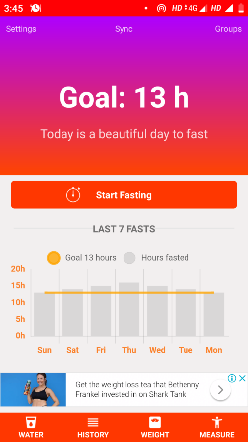 Intermittent fasting apps 25