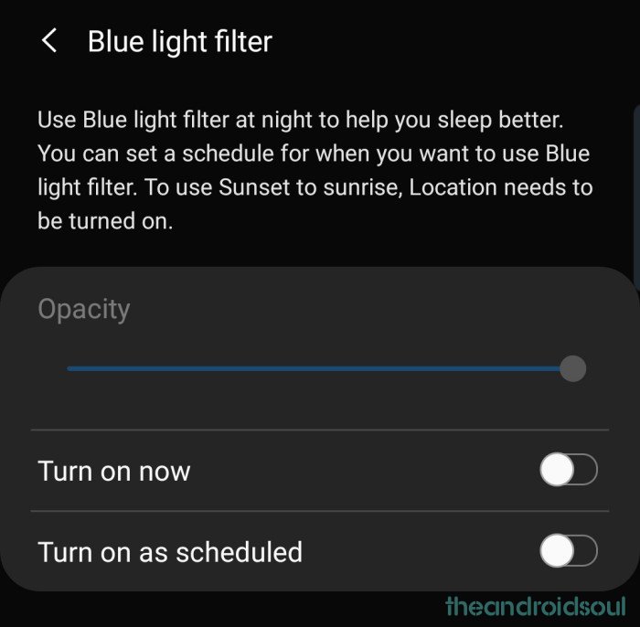 Note 10 Blue Light Filter