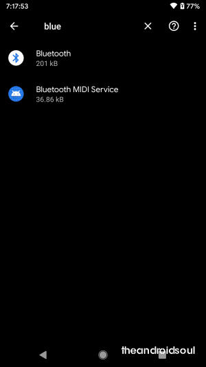 Reset Bluetooth settings