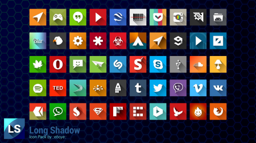 Square icon pack 11