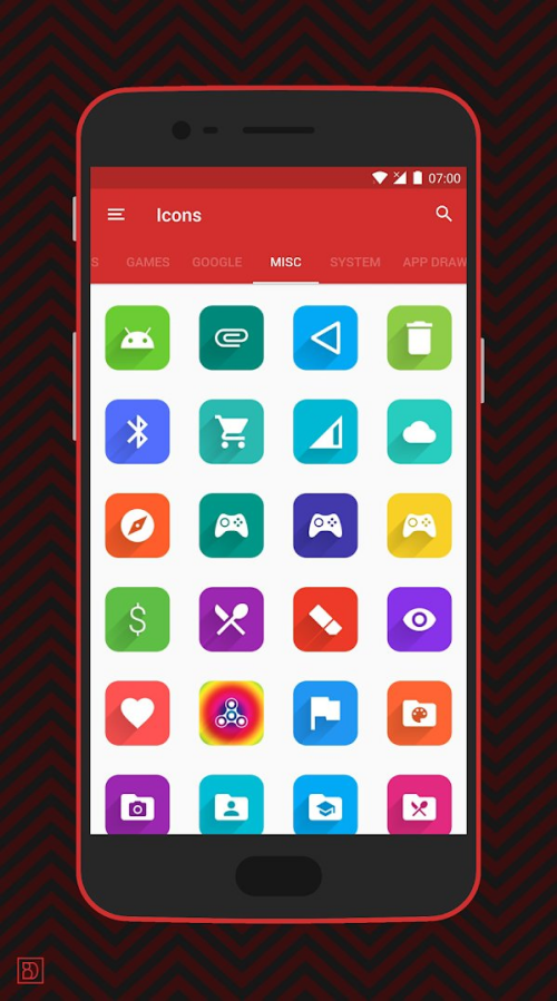 Square icon pack 20