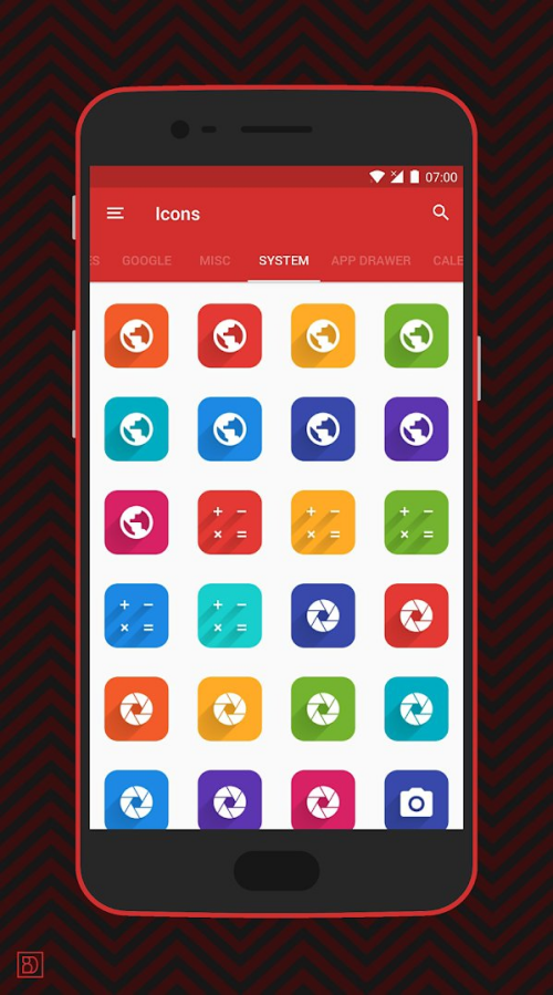 Square icon pack 21