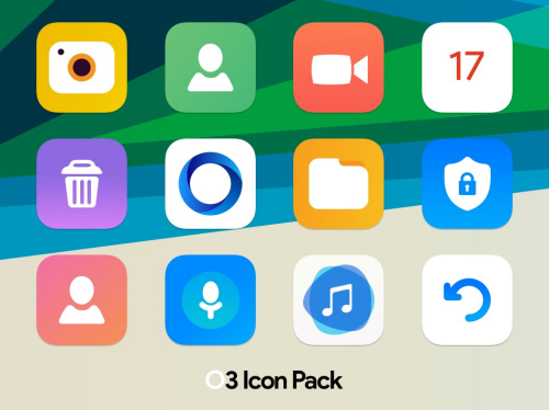 Square icon pack 32