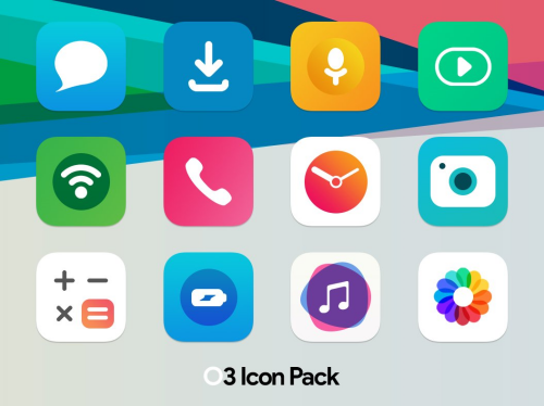 Square icon pack 33