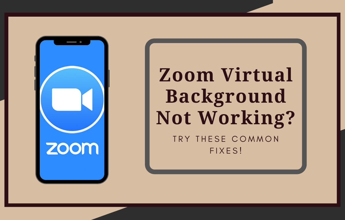 12 Ways To Fix Zoom Virtual Background, Why Is My Zoom Background Mirroring Black