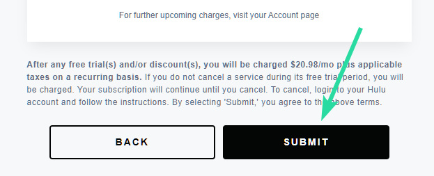 SUBMIT to buy HBO Max add-on