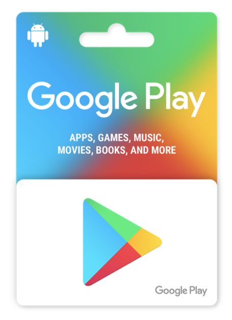 Playstore gift card