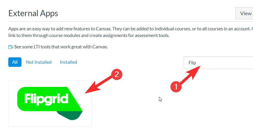 how to create flipgrid assignment in canvas