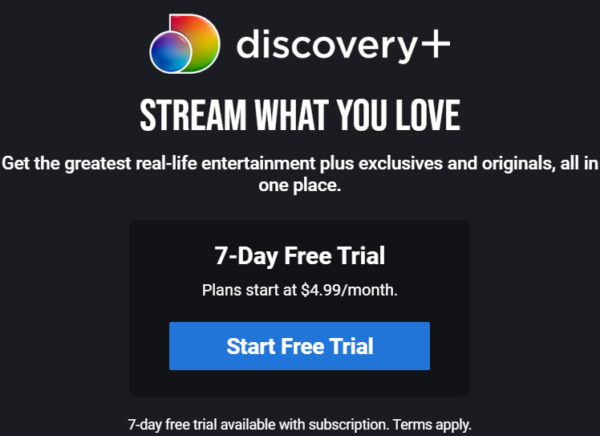 verizon discovery plus free