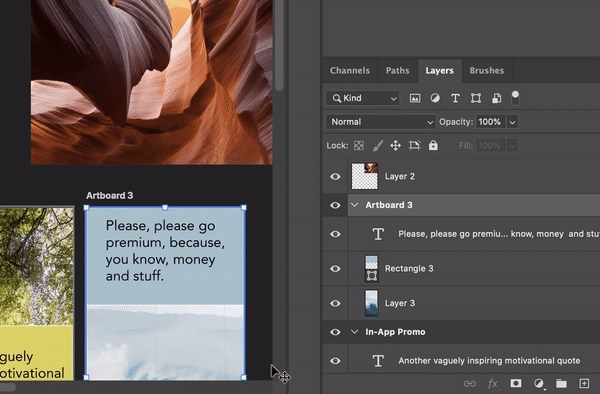 What is Artboard in Photoshop? Renamed