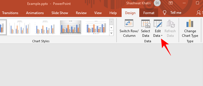 presentation powerpoint chart