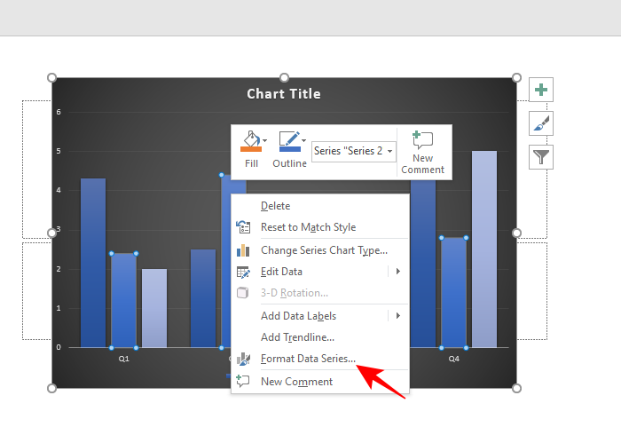 powerpoint presentation graphs