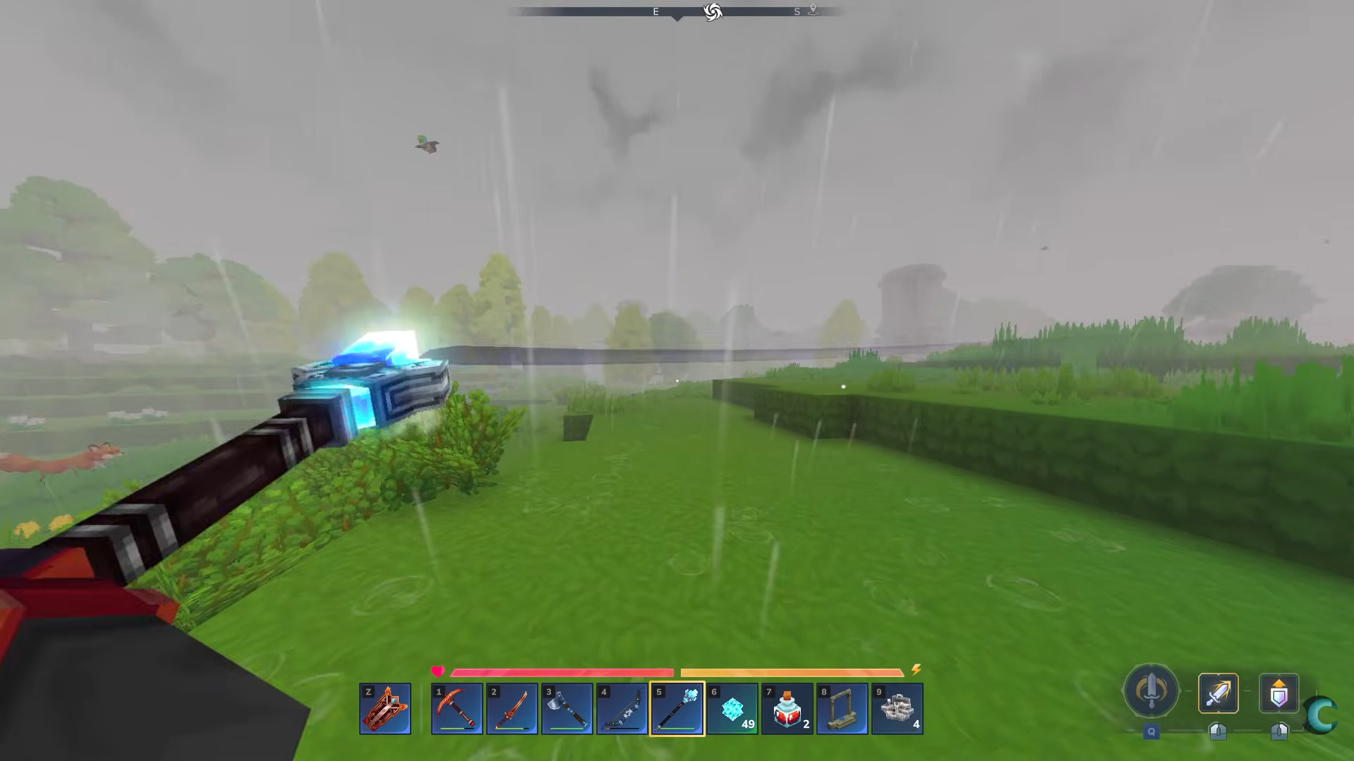 3 Attack Modes for the Ice Crystal Staff. Image credits: Hypixel Studios / YouTube: ConCon