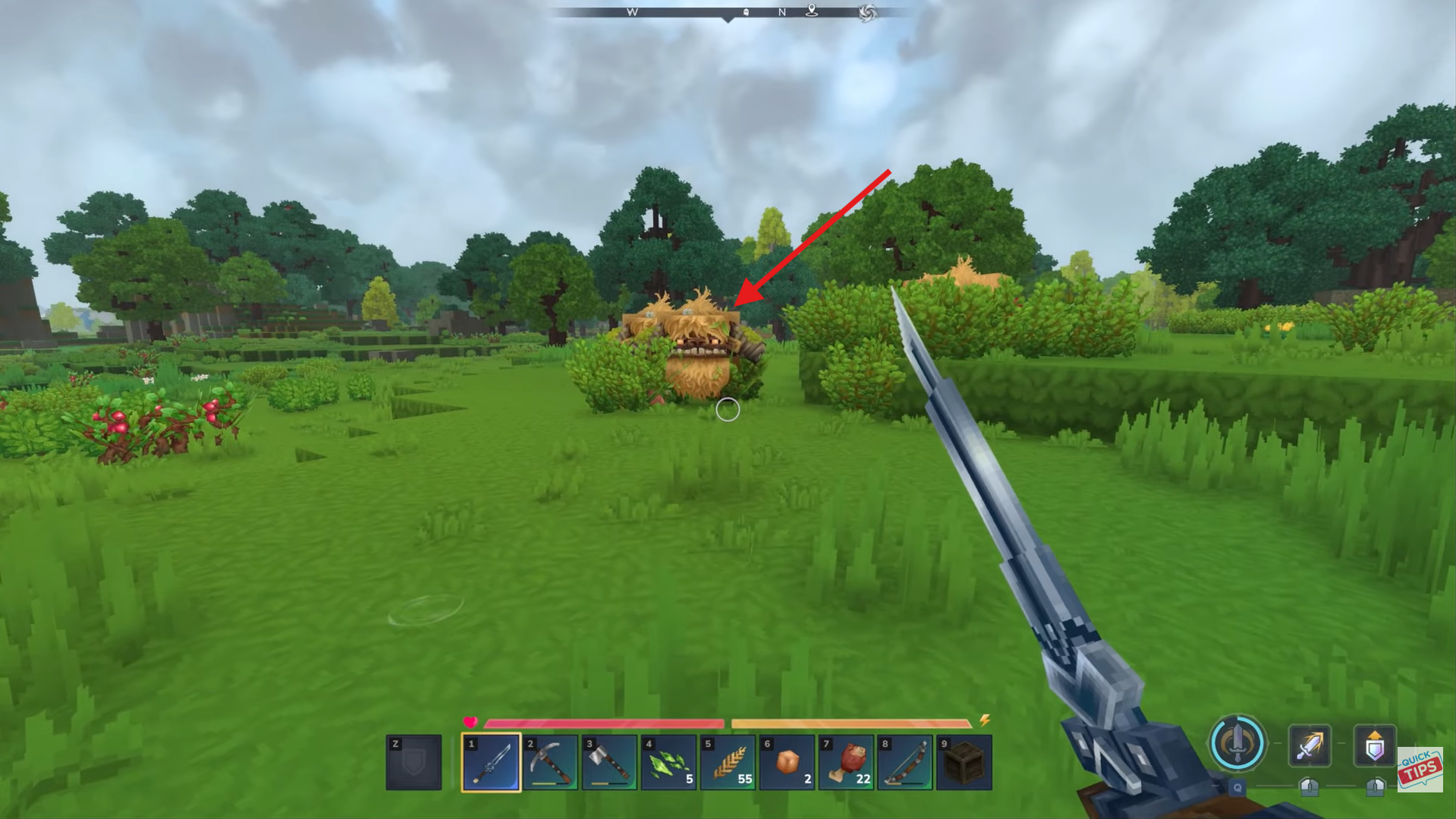 Farm Heavy Hide. Image credits: Hypixel Studios / YouTube: Quick Tips