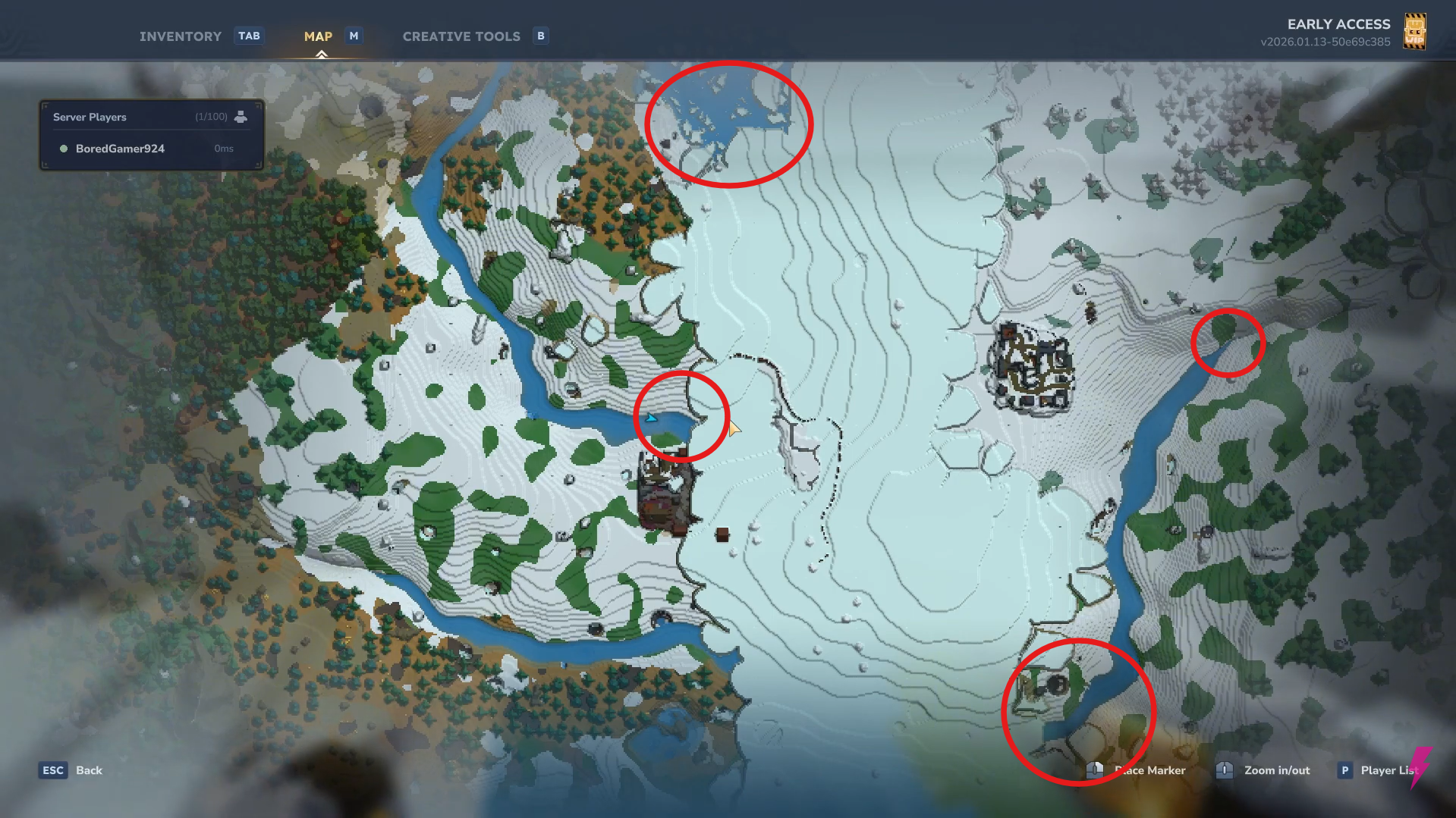 Azurecap Mushroom location. Image credits: Hypixel Studios / YouTube: Answer ASAP