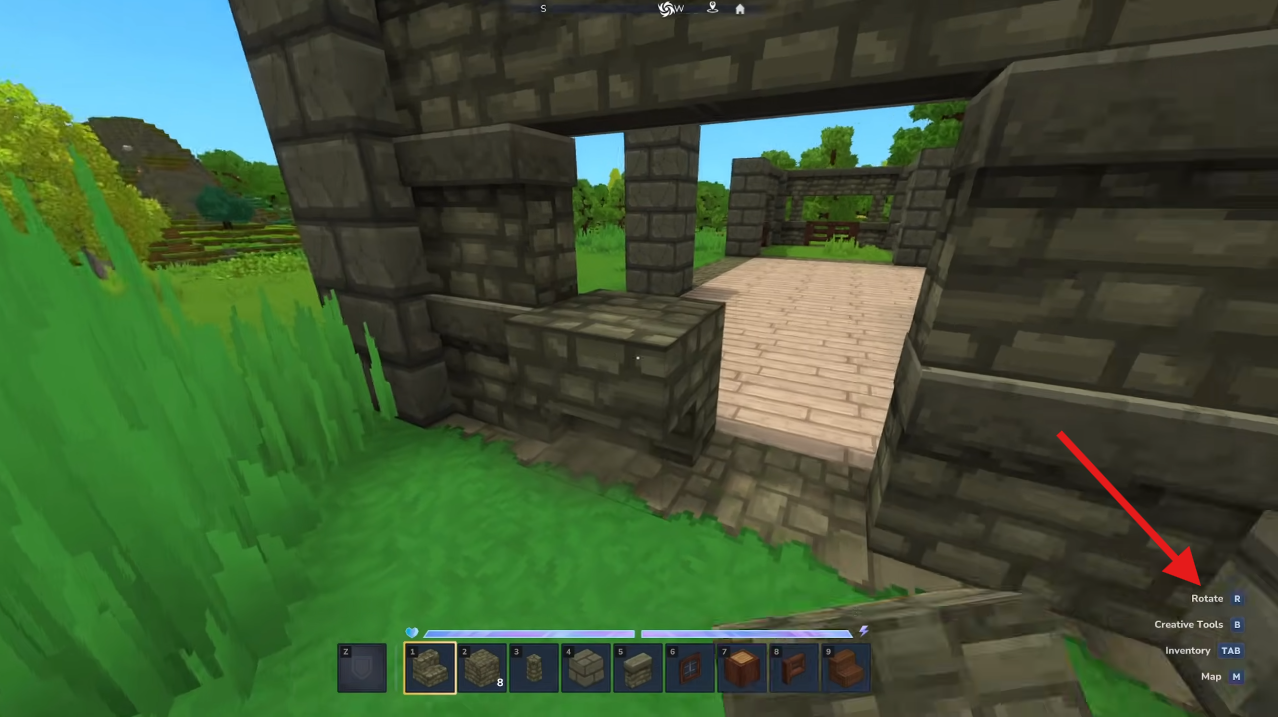Rotate before placing. Image credits: Hypixel Studios / YouTube: Chiselchip