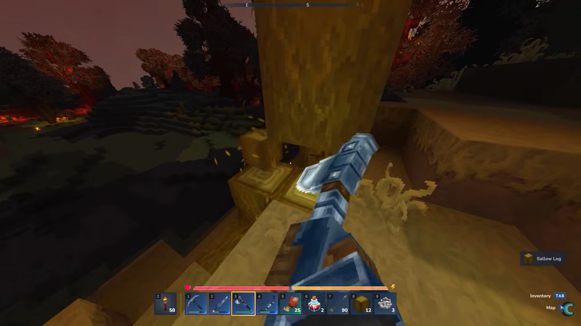 Wood in Hytale (Image credit: Hypixel Studios / Via: YouTube - Concon)