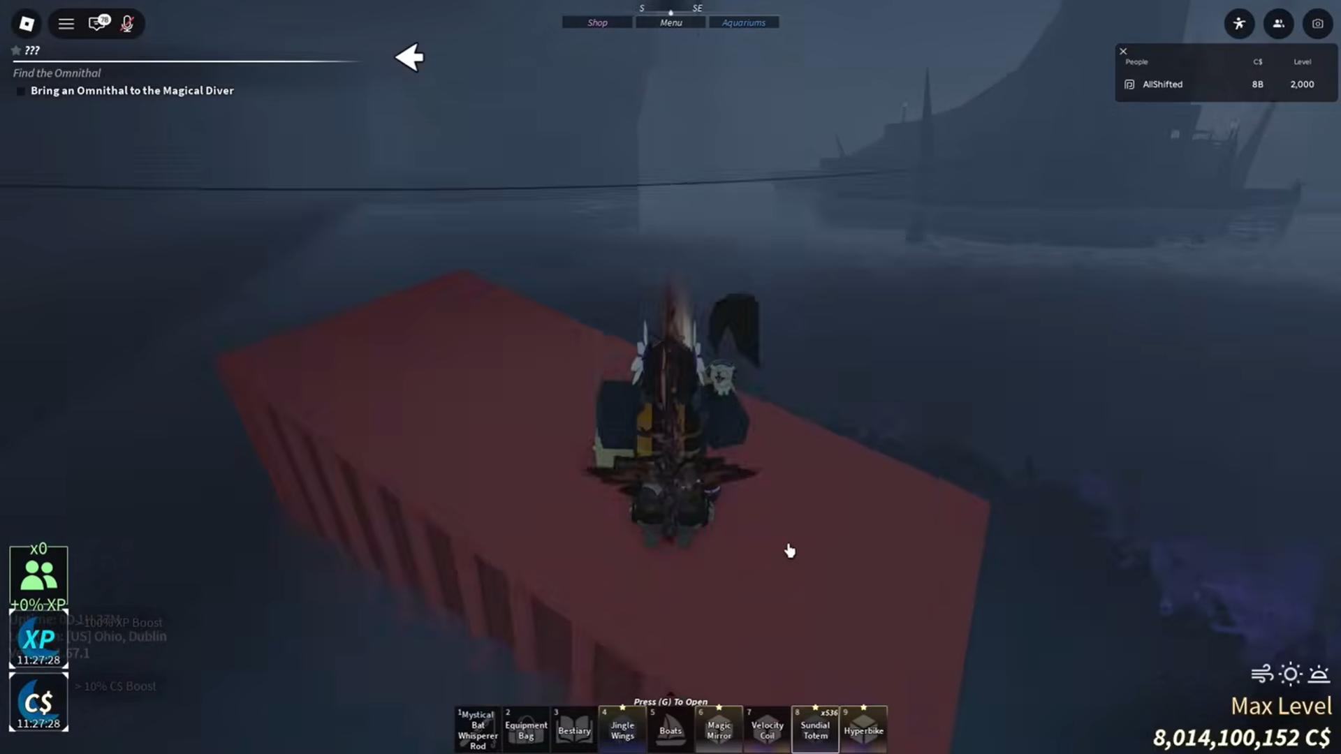 Gather Scrap Metal (Image credit: Fisch Roblox / Via: YouTube - AllShifted)