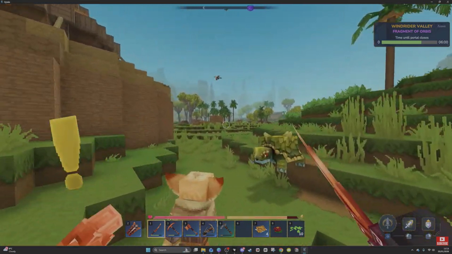 Windrider Valley dimension (Image credit: Hypixel Studios / Via: YouTube - Javiherobrine)