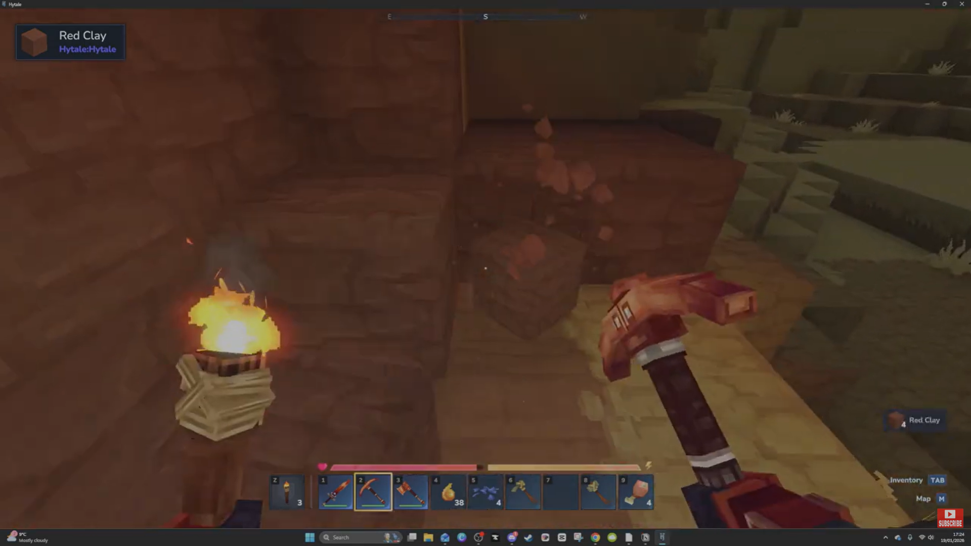 Natural Clay in Hytale (Image credit: Hypixel Studios / Via: YouTube – Javiherobrine)