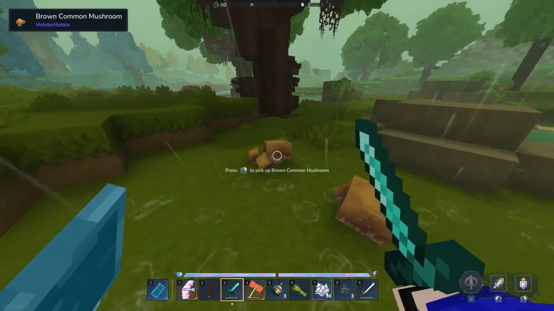 Brown mushrooms in Hytale (Image credit: Hypixel Studios / Via: YouTube - Udisen Games)