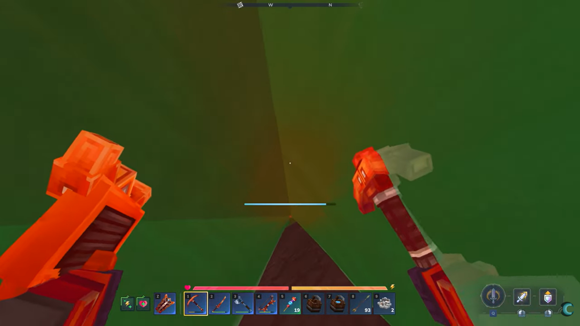 Move underground through water path (Image credit: Hypixel Studios / Via: YouTube - Concon)