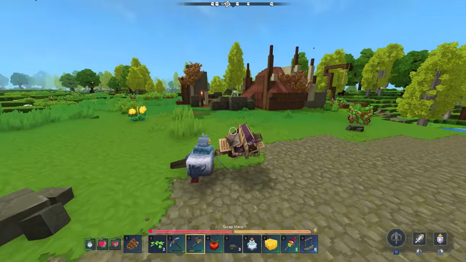 Pigeon morph in Hytale (Image credit: Hypixel Studios / Via: YouTube - ProGameGuides)