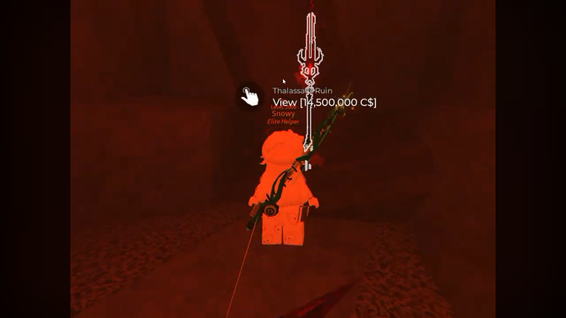 Thalassur's Ruin Rod in Fisch (Image credit: Fisch Roblox / Via: YouTube - Danz)