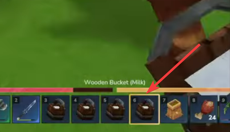 Milk in Hytale (Image credit: Hypixel Studios / Via: YouTube - DayvasDayv) 