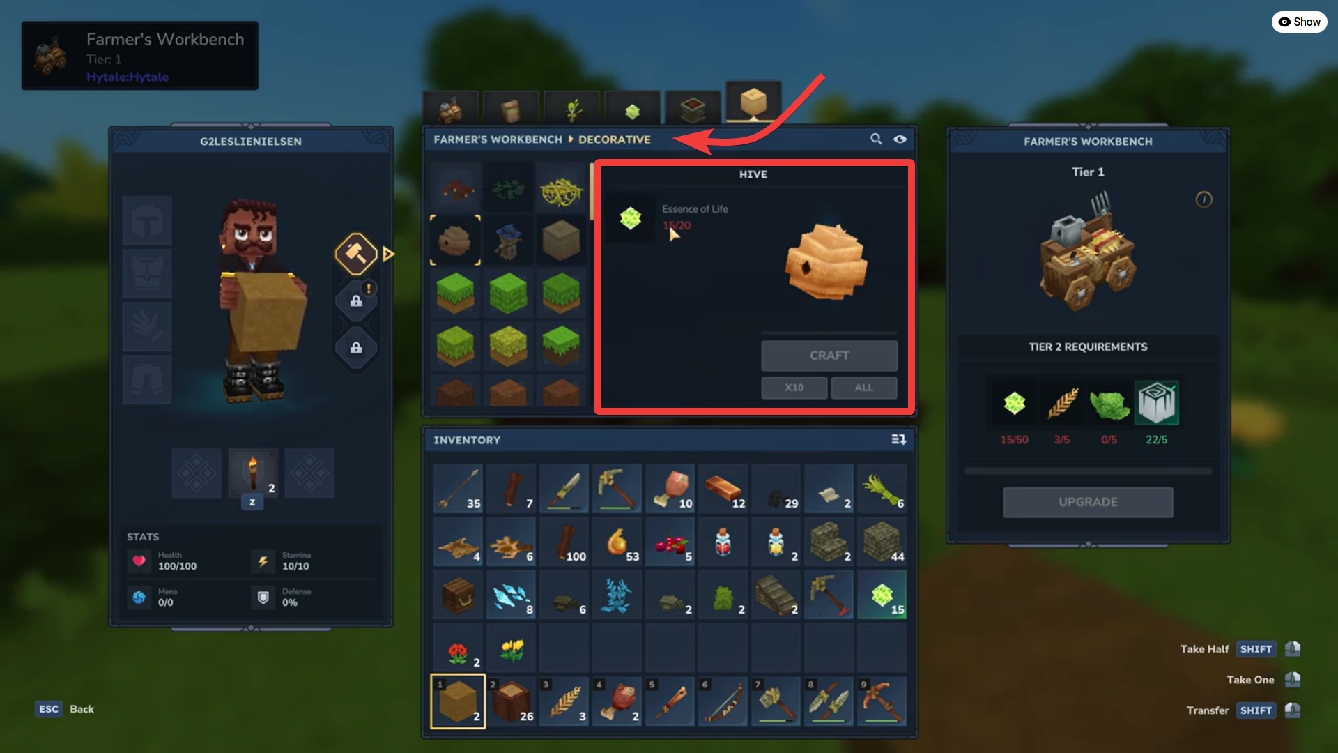 Hive in Hytale (Image credit: Hypixel Studios / Via: YouTube - Games & Apps Tutorials)