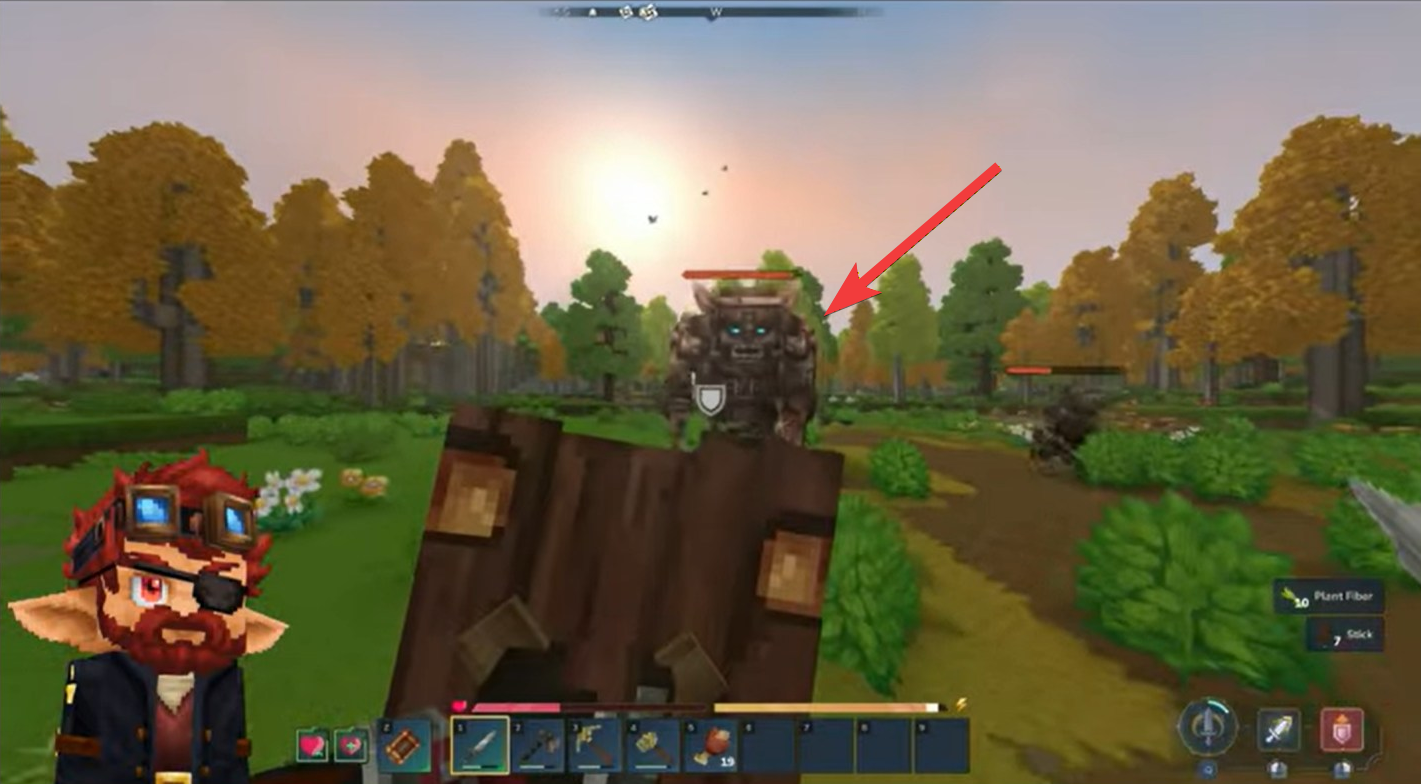 Burnt Skeleton Praetorian Boss fight in Hytale (Image credit: Hypixel Studios / Via: YouTube - Rex705 Gaming)